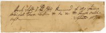 Payment Receipt of James Blaisdell