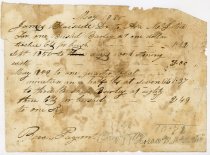 Payment Receipt from James Blaisdell to Asa McIntire