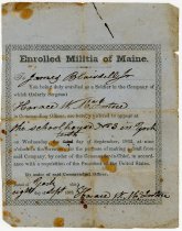 Enrolled Militia of Maine, James Blaisdell