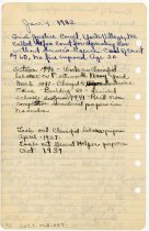 Employment record of Kenneth Blaisdell