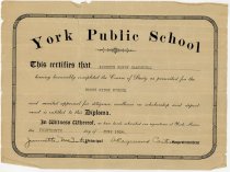 Kenneth Henry Blaisdell Beech Ridge School Diploma