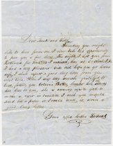 Letter from Andrew Leonard Emerson to his family