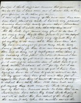 Letter from Andrew Leonard Emerson to his father