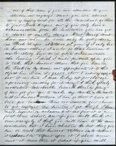 Letter from Andrew Leonard Emerson to his father