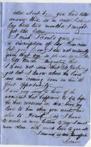 Letter from Andrew Leonard Emerson to his parents