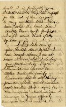 Letter from Andrew Leonard Emerson to his mother