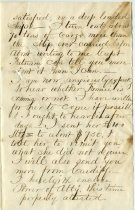 Letter from Andrew Leonard Emerson to his mother