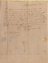 Letter to Joseph Young from Benjamin Donald