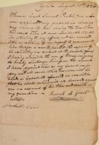 Letter to Joseph Young from Benjamin Donald