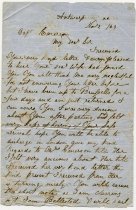 Letter from R. Moore to Andrew Leonard Emerson