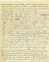 Letter from Andrew Leonard Emerson and Frances "Fannie" (Phillips) Emerson to his family