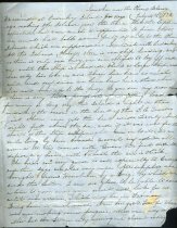 Letter from Andrew Leonard Emerson and Frances "Fannie" (Phillips) Emerson 