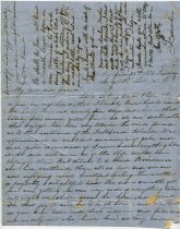 Letter from Andrew Leonard Emerson and Frances "Fannie" (Phillips) Emerson to his family