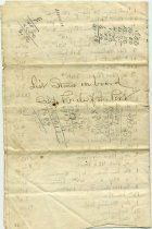 Ledger of goods for the ship Pride of the Port 1870