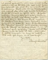 Letter from Thayer and Lincoln shipping to Andrew Leonard Emerson