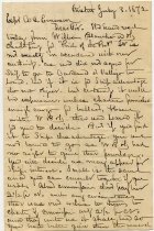 Letter from Thayer & Lincoln to Andrew Leonard Emerson