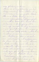 Letter from Frances "Fannie" (Phillips) Emerson to her aunt Harriet (Philli