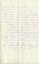 Letter from Frances "Fannie" (Phillips) Emerson to her aunt Harriet (Philli