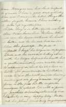 Letter from  Frances "Fannie" (Phillips) Emerson to her aunt Harriet (Phill