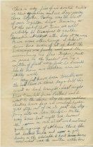 Letter from William (Bill) Turner to his mother