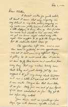 Letter from William (Bill) Turner to his mother