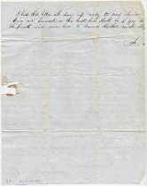 Letter from Andrew Leonard Emerson to his parents