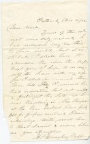 Letter from Andrew Leonard Emerson to his parents