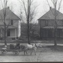 George Olsen home and neighbor