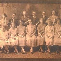 8th Grade Graduation, 1923, Hudsonville, MI