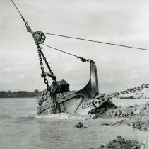 Esco machinery in water