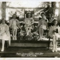 May Queen and Royal Party