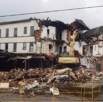 Demolition of the Wild Duck Inn