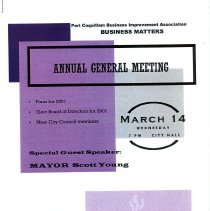 The Annual General Meeting with plans for 2001