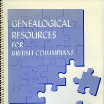 Genealogical Resources for British Columbians