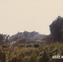 Mary Hill Bypass construction - looking up the hill