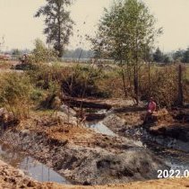 Baker Creek diversion - new channel