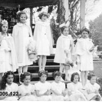 May Queen Sheila Wood and Party