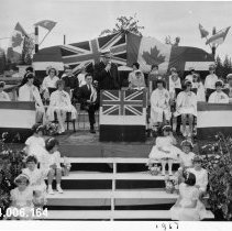 May Queen and Party on Stage