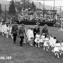 May Queen and Party being Escorted