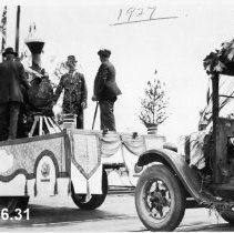 Float from BC's 60th Anniversary of Confederation