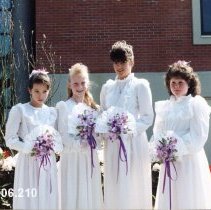 May Queen Jessica Urquhart and Maids