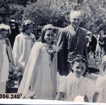 Mayor McHugh Escorting the May Queen Royal Party