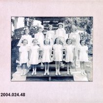 May Queen Noreen Marshall and Royal Party