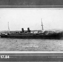 SS Persia on Coronation Day, 1902