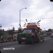 Esco May Day Parade Truck Front View