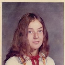 School portrait of Michelle Bowyer