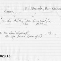 Teachers at Viscount Alexaner