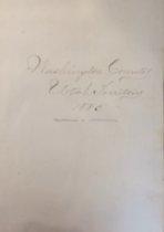 Washington County Utah Territory