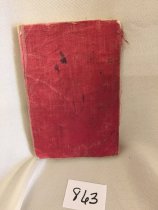 Back of Music Book Voice of Warning