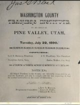 Teacher's Certificate, James Bleak